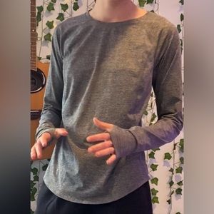 Grey Long Sleeve Under Shirt